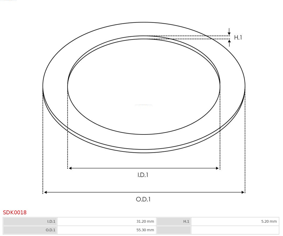 AS-PL SDK0018 Brandneu AS-PL Reparatursatz, Starter