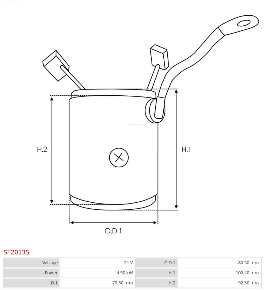 AS-PL SF2013S Brandneu AS-PL Erregerwicklung, Starter