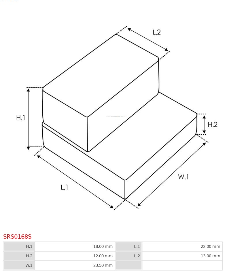 AS-PL SRS0168S Brandneu AS-PL Reparatursatz, Starter