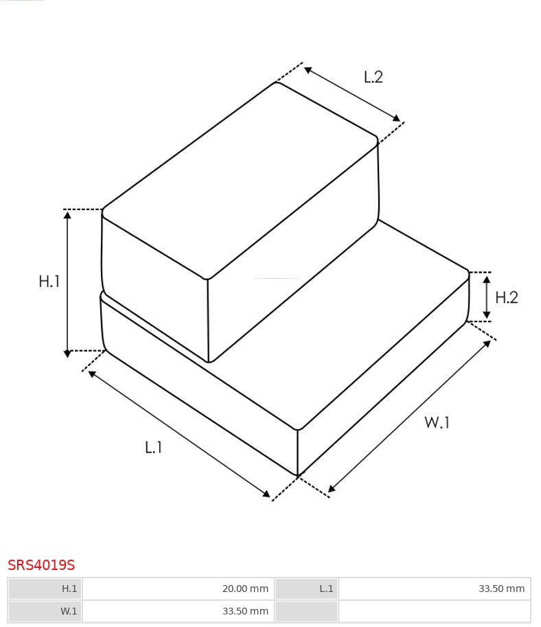 AS-PL SRS4019S Brandneu AS-PL Reparatursatz, Starter