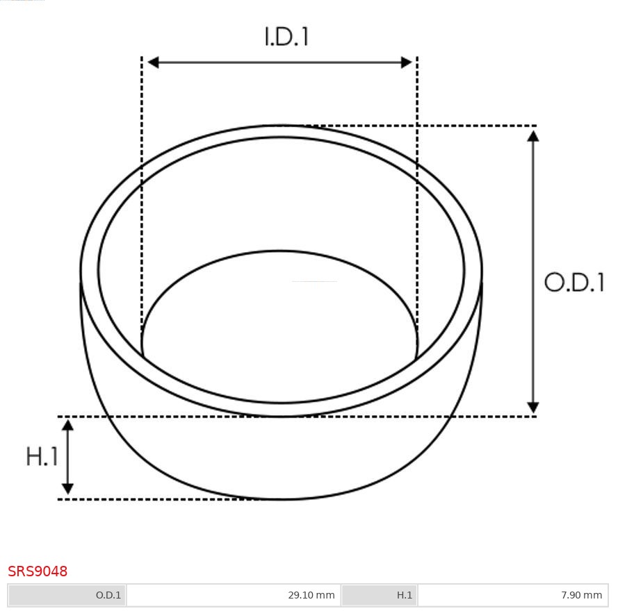 AS-PL SRS9048 Brandneu AS-PL Reparatursatz, Starter