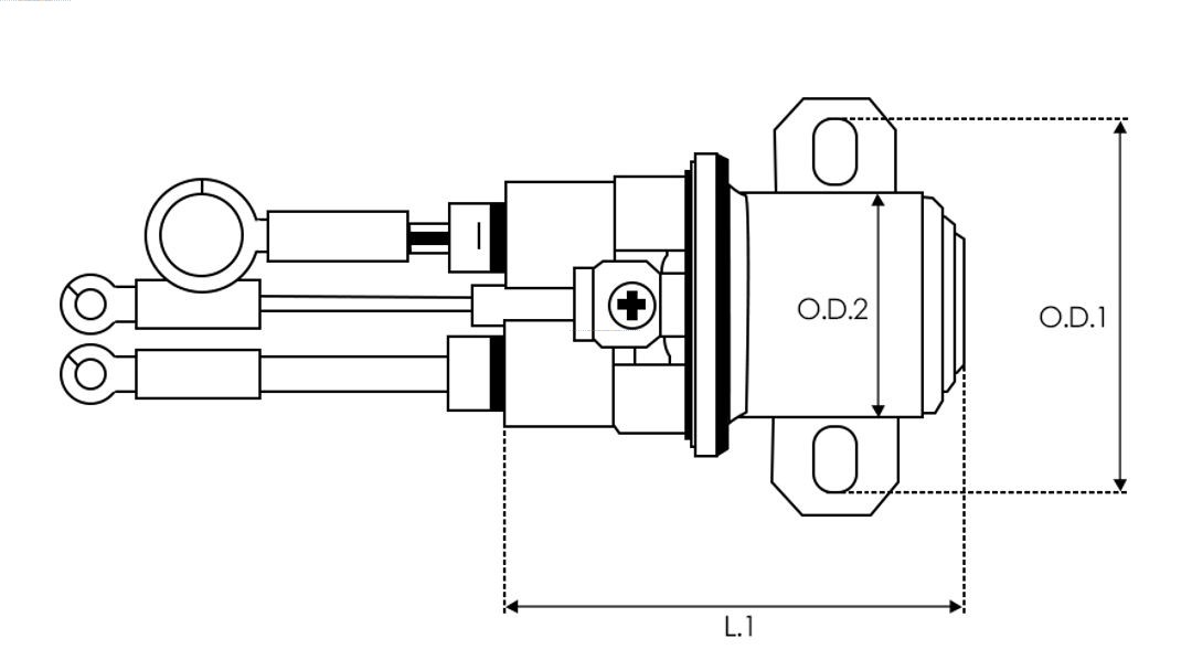 AS-PL SS9189P Brandneu AS-PL Magnetschalter, Starter