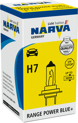 NARVA 486383000 Range Power Blue+ Bulb, spotlight