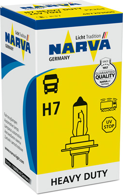 NARVA 487293000 Heavy Duty Bulb, spotlight