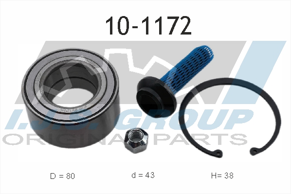 MAXGEAR 33-0921 Hjullagersett