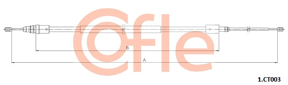 COFLE 1.CT003 Seilzug,...