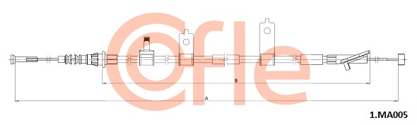 COFLE 1.MA005 Seilzug,...