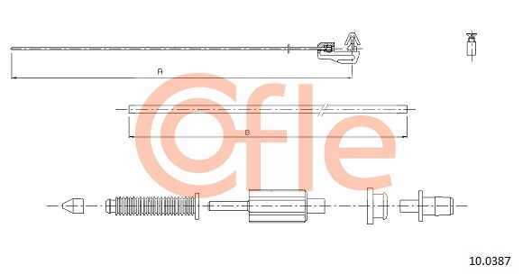 COFLE 10.0387 Gaszug