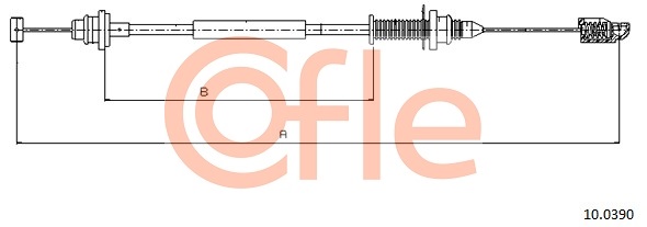 COFLE 10.0390 Gaszug