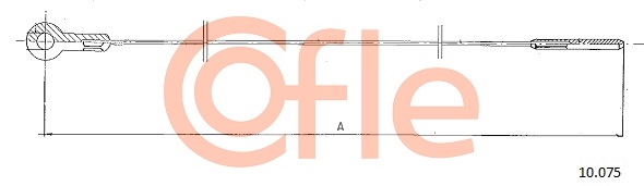 COFLE 10.075 Gaszug