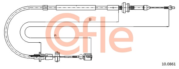 COFLE 10.0861 Gaszug