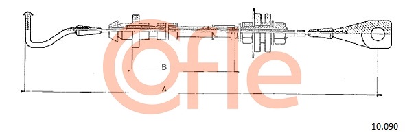 COFLE 10.090 Gaszug