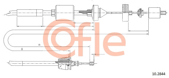 COFLE 10.2844 Seilzug,...