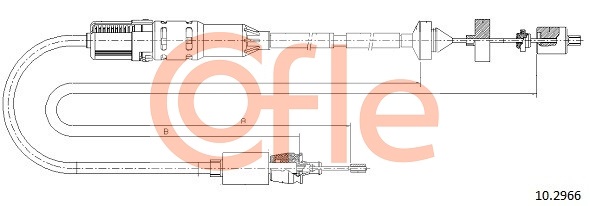 COFLE 10.2966 Seilzug,...