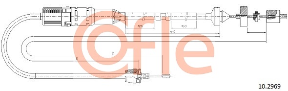 COFLE 10.2969 Seilzug,...