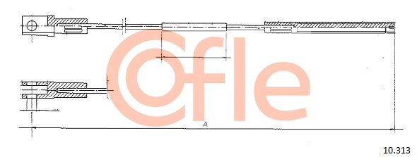 COFLE 10.313 Seilzug,...