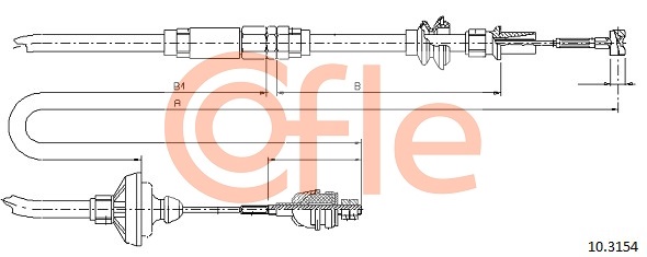 COFLE 10.3154 Seilzug,...