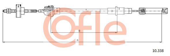 COFLE 10.338 Seilzug,...