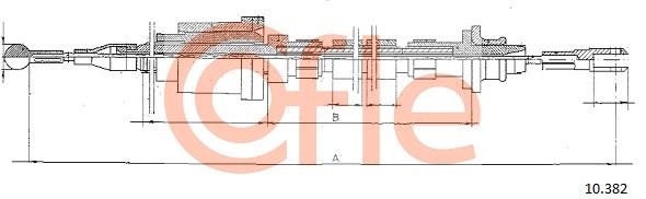 COFLE 10.382 Seilzug,...