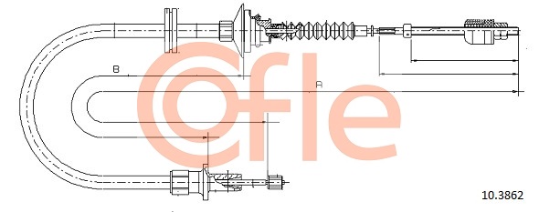 COFLE 10.3862 Seilzug,...