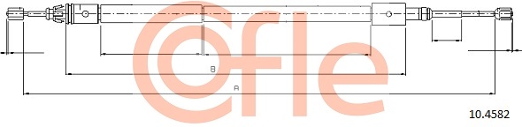 COFLE 10.4582 Seilzug,...