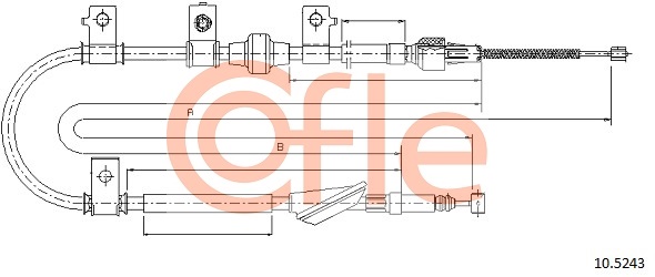 COFLE 10.5243 Seilzug,...