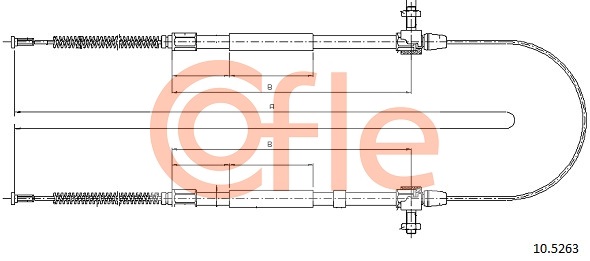 COFLE 10.5263 Seilzug,...