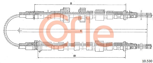 COFLE 10.530 Seilzug,...