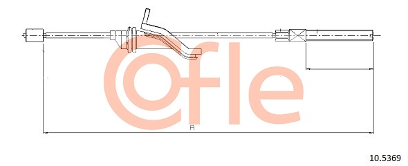 COFLE 10.5369 Seilzug,...