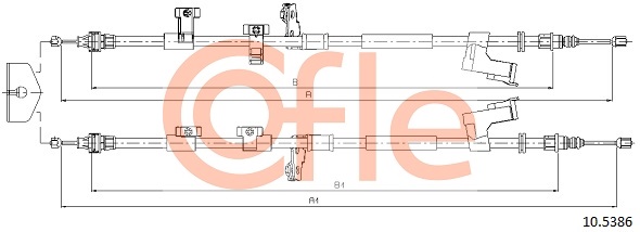 COFLE 10.5386 Seilzug,...