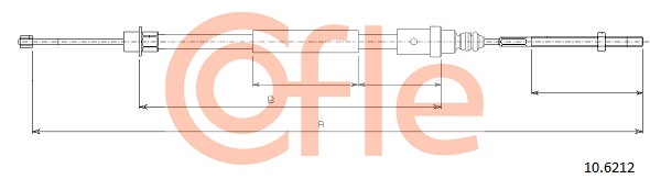 COFLE 10.6212 Seilzug,...