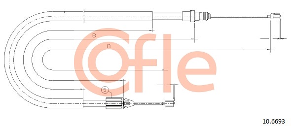 COFLE 10.6693 Seilzug,...