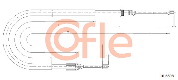 COFLE 10.6698 Seilzug,...