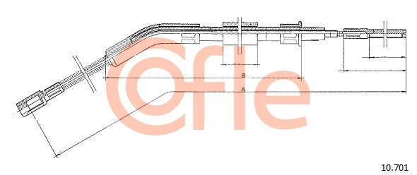 COFLE 10.701 Seilzug,...