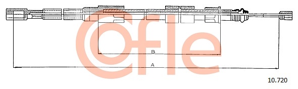 COFLE 10.720 Seilzug,...