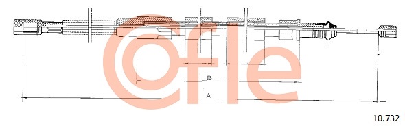 COFLE 10.732 Seilzug,...