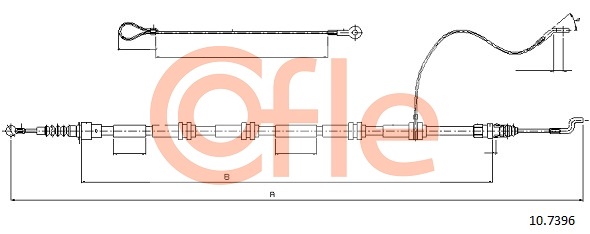 COFLE 10.7396 Seilzug,...