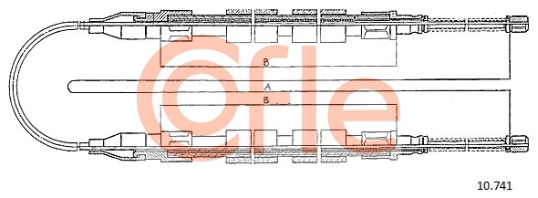 COFLE 10.741 Seilzug,...