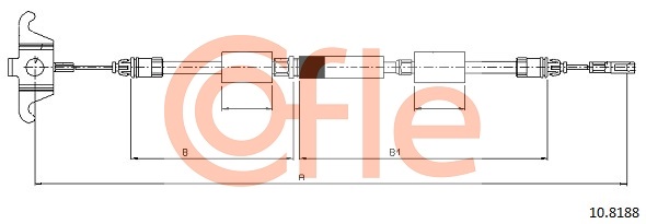 COFLE 10.8188 Seilzug,...