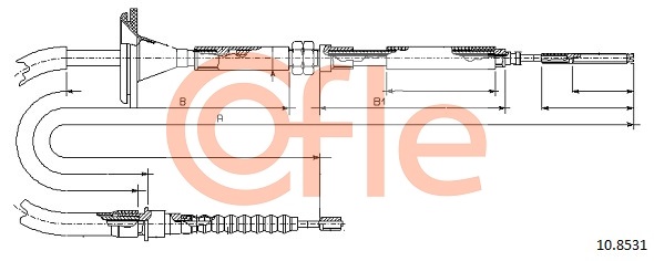 COFLE 10.8531 Seilzug,...