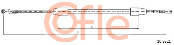 COFLE 10.9321 Seilzug,...