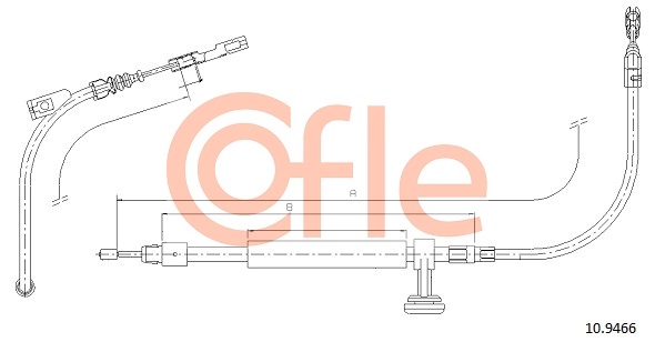 COFLE 10.9466 Seilzug,...