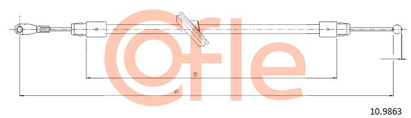 COFLE 10.9863 Seilzug,...