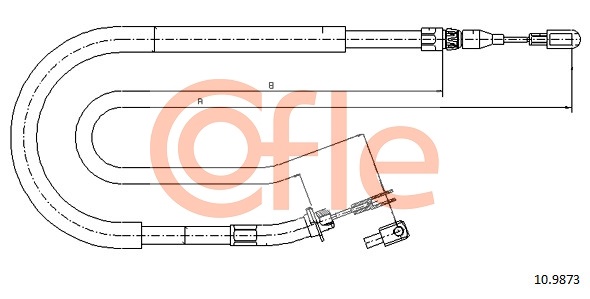 COFLE 10.9873 Seilzug,...