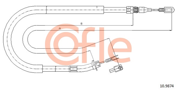 COFLE 10.9874 Seilzug,...