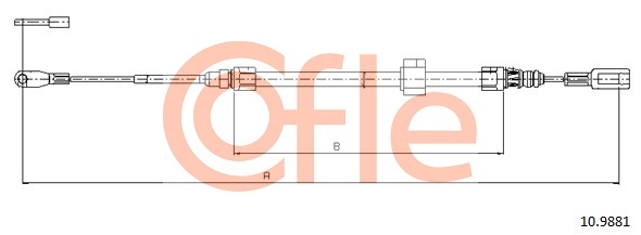 COFLE 10.9881 Seilzug,...