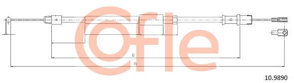 COFLE 10.9890 Seilzug,...