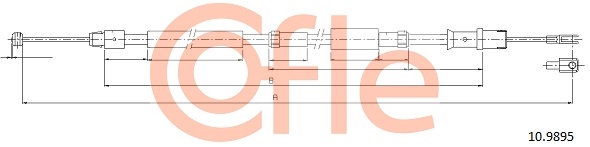 COFLE 10.9895 Seilzug,...
