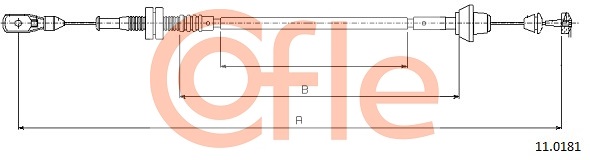 COFLE 11.0181 Gaszug