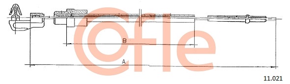 COFLE 11.021 Gaszug